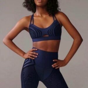 Savage X Fenty Navy Sports Bra